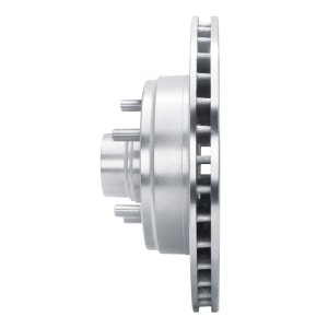 Chevrolet Astro Brake Rotor (1) - Front Right - R1 Concepts - Drilled & Slotted - Silver - `90-`02